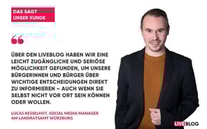 4 Gründe warum Würzburg livebloggt