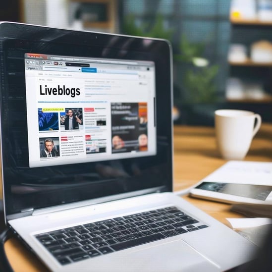 Liveblogs as a vital communication tool for newsrooms