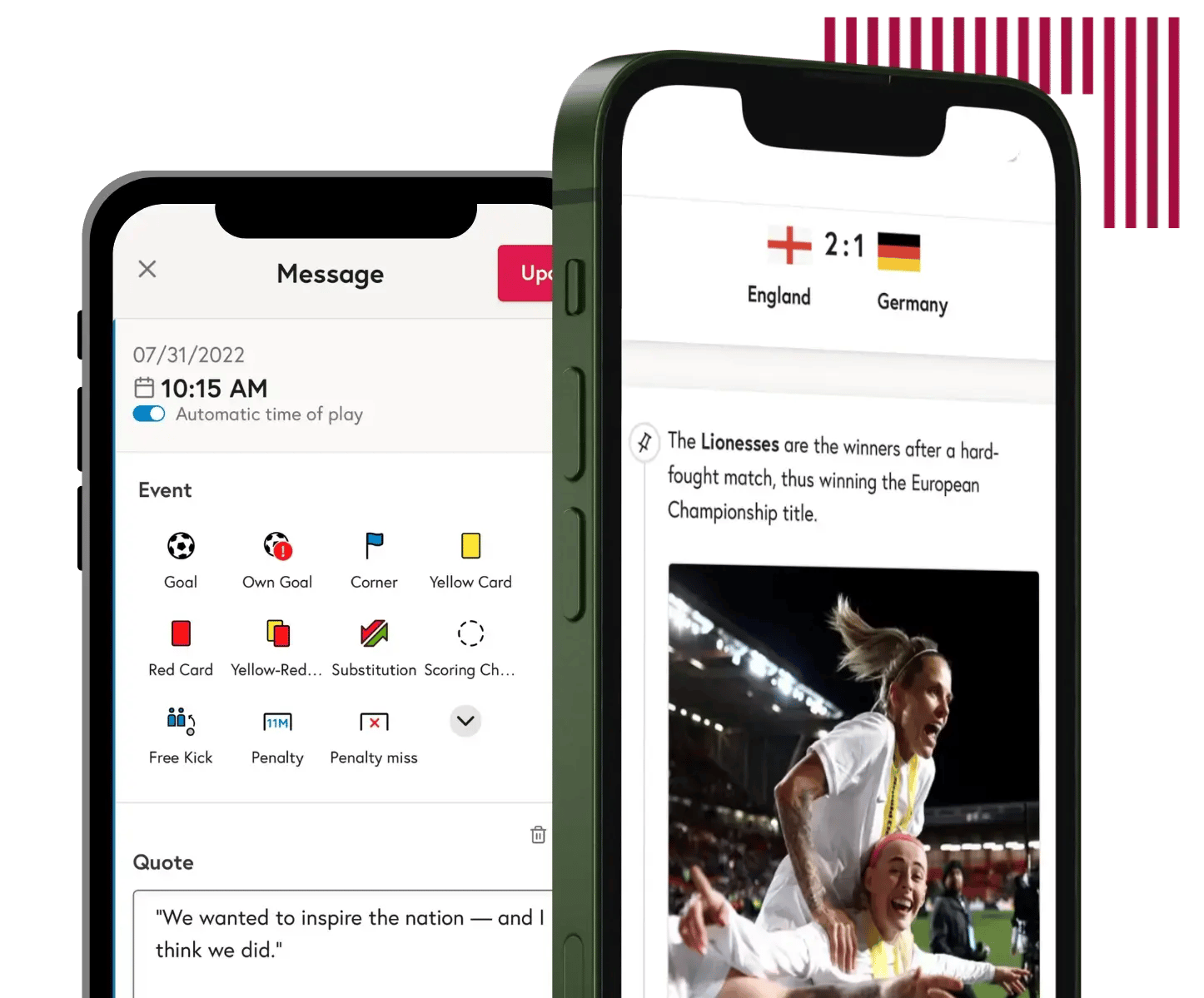 Home page Live blog Soccer Mobile