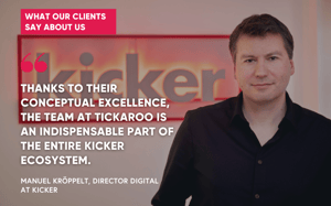 Tickaroo & kicker: Building Germany’s #1 Sports App and Driving Digital Success