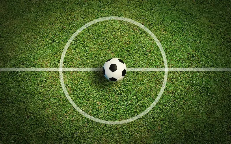 Soccer ball on a pitch, symbolizing real-time World Cup live blog coverage