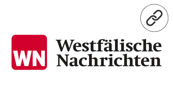Westfällische Nachrichten Logo with a link to the blog post