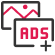 Advertisement logo